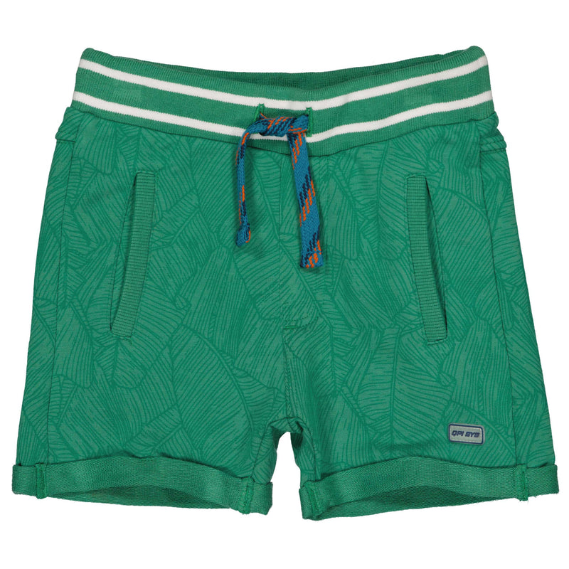 SHORTS | AOP Green Leaves