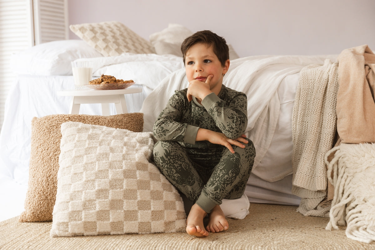 Nachtkleding | AOP Green Animal