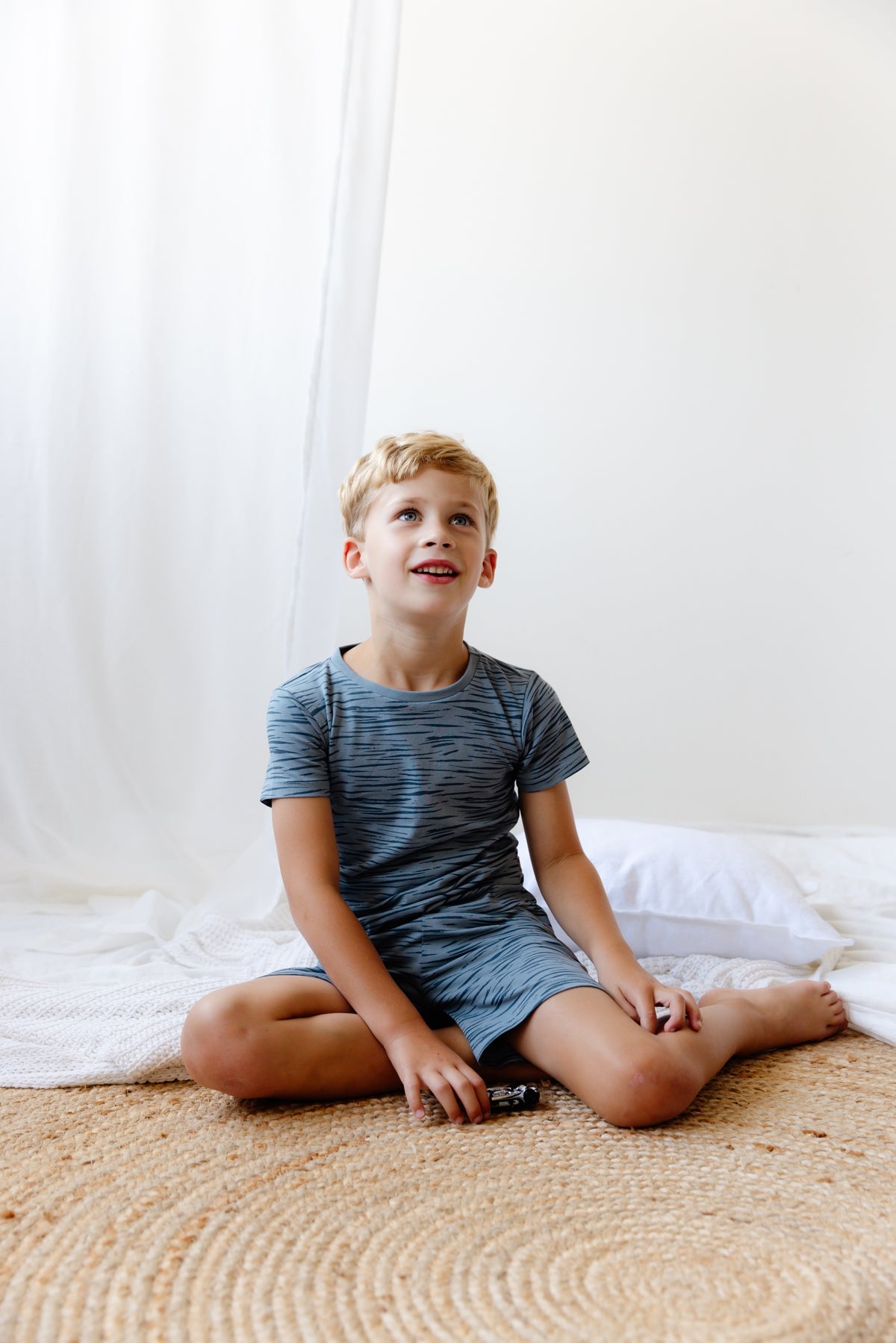 SHORTAMA | AOP Blue Animal