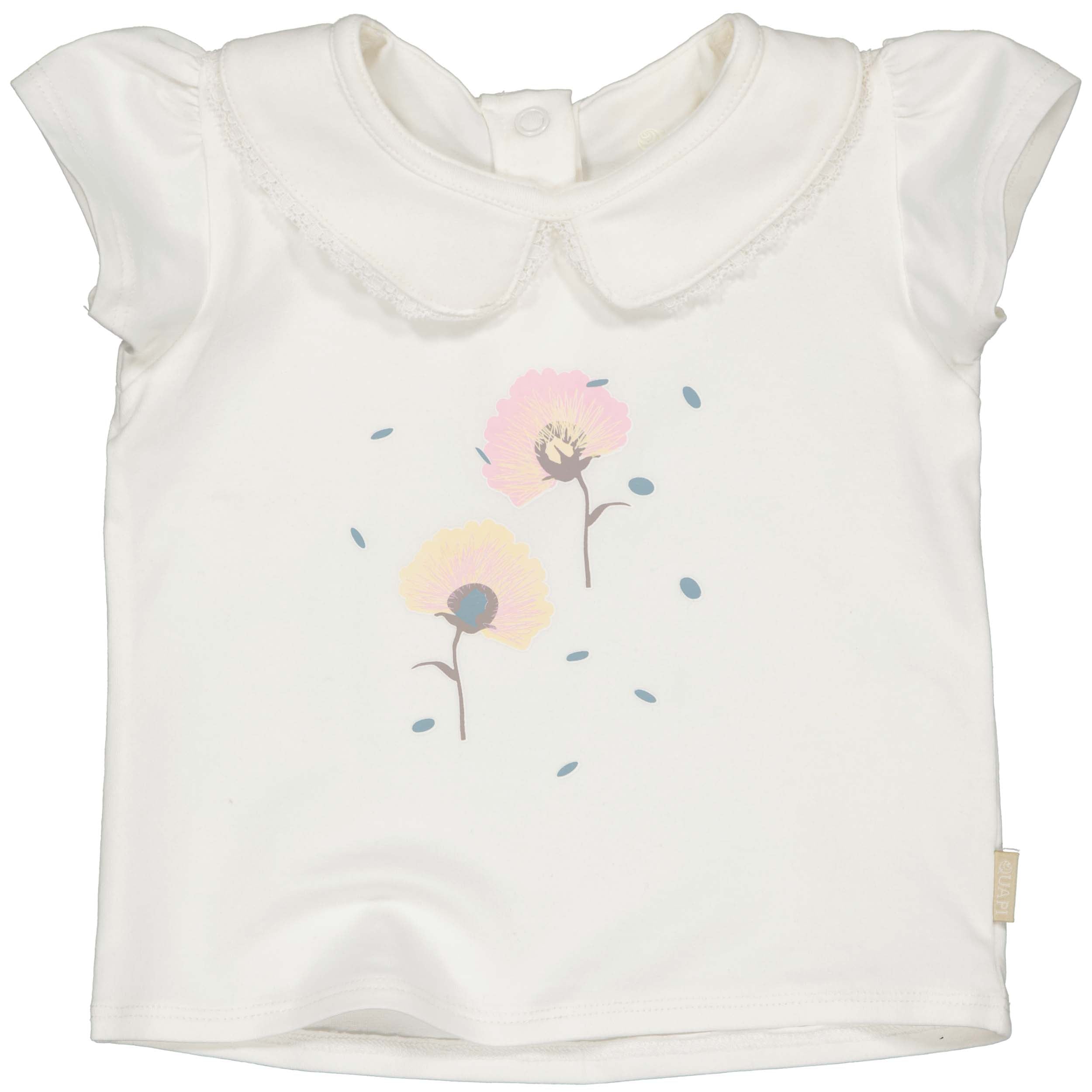 KORTE MOUWEN | Gebroken wit