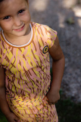 DRESS | AOP Yellow Animal