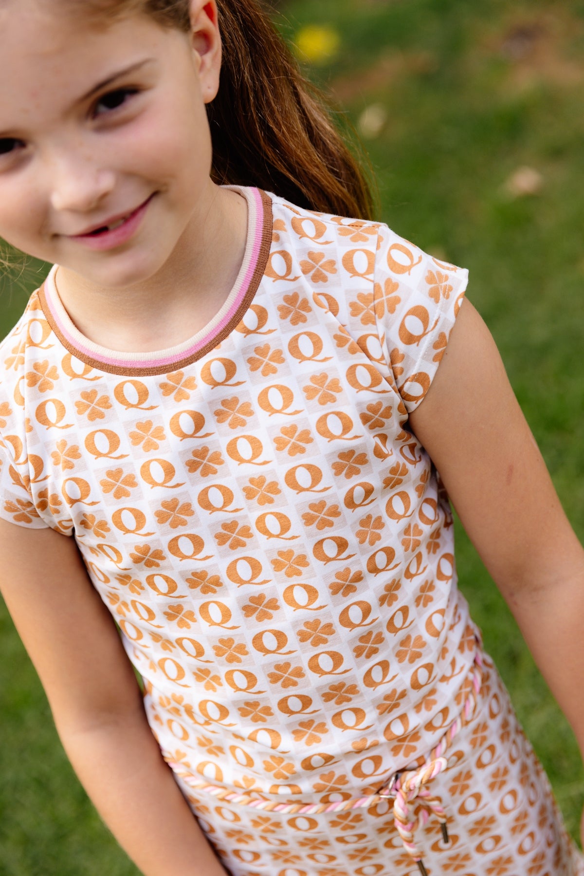 DRESS | AOP Green Graphic