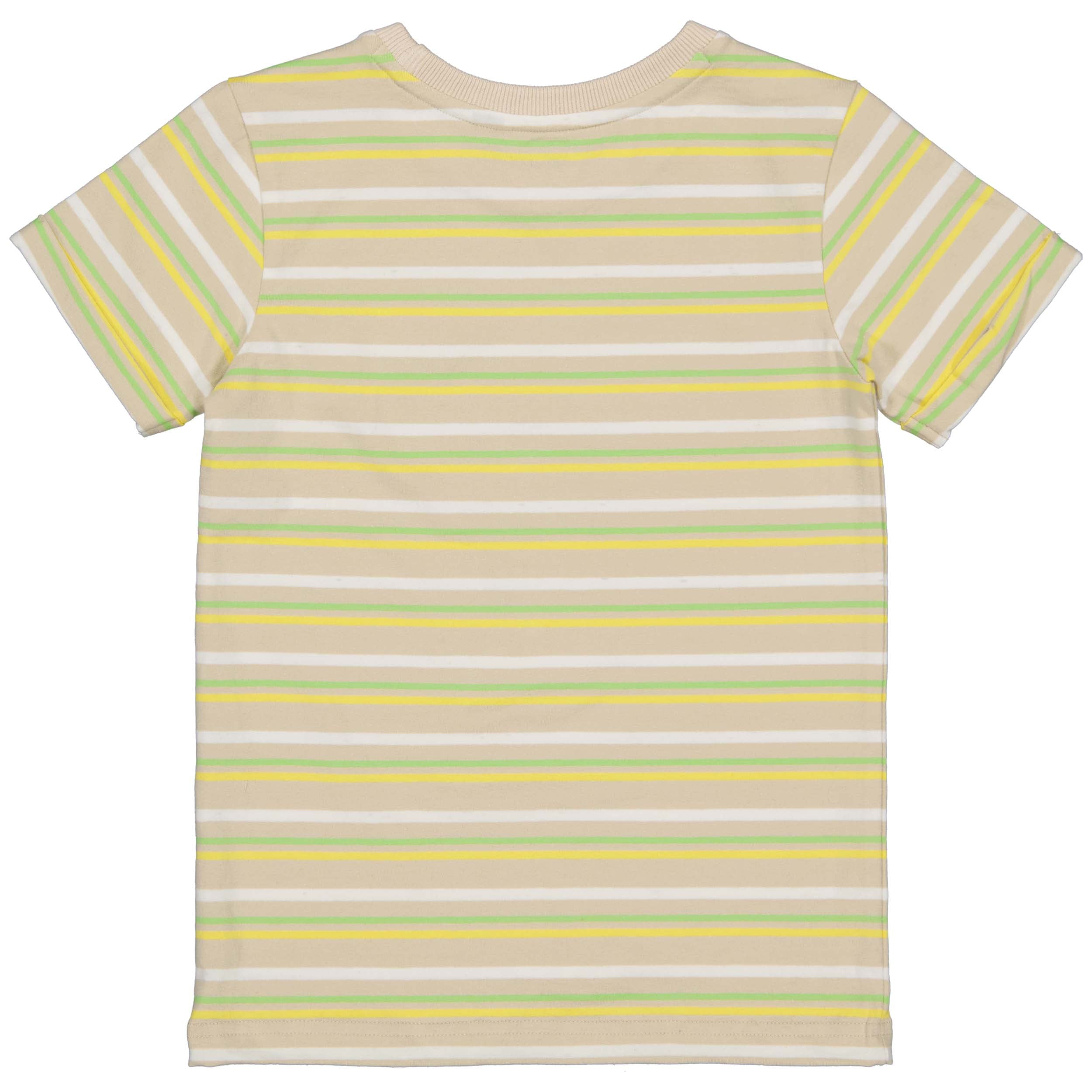 SHORTSLEEV | AOP Sand Stripe