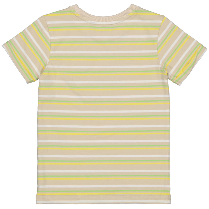 SHORTSLEEV | AOP Sand Stripe