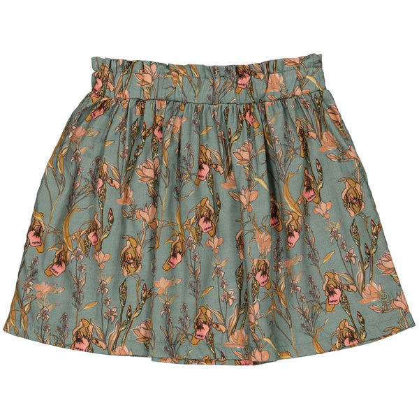 SKIRT | AOP Green Flower