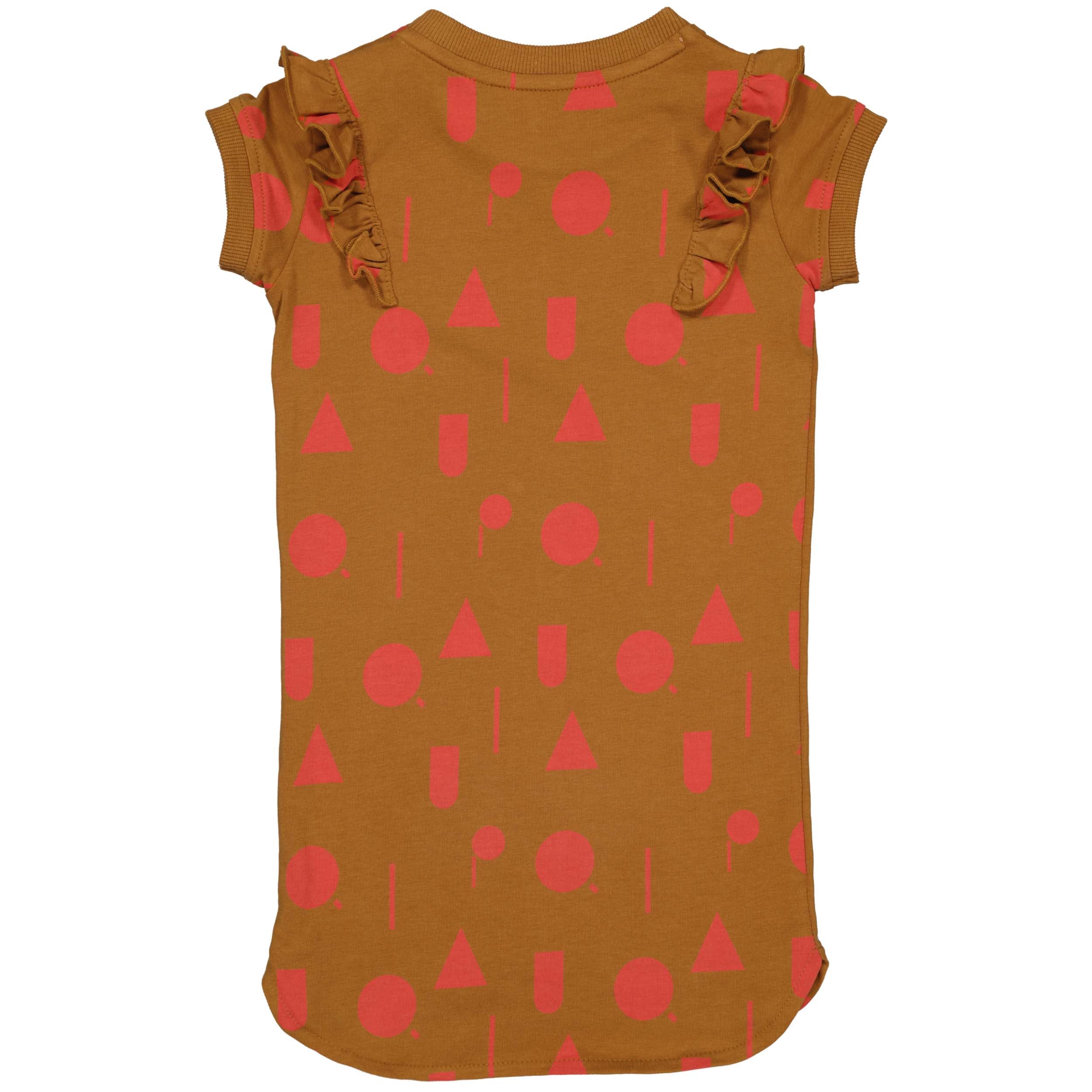 DRESS | AOP Brown Sketch