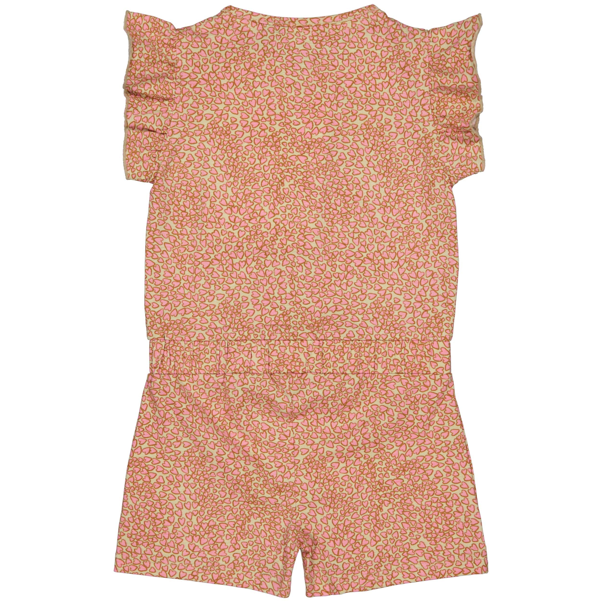 JUMPSUIT | AOP Roze Grafisch