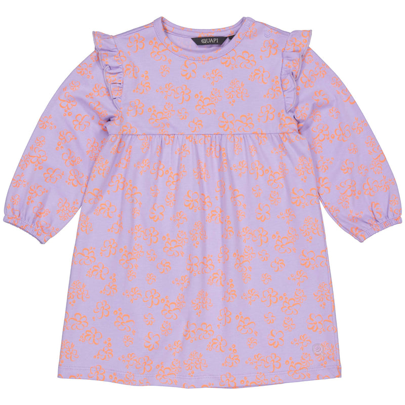 DRESS | AOP Purple Flower