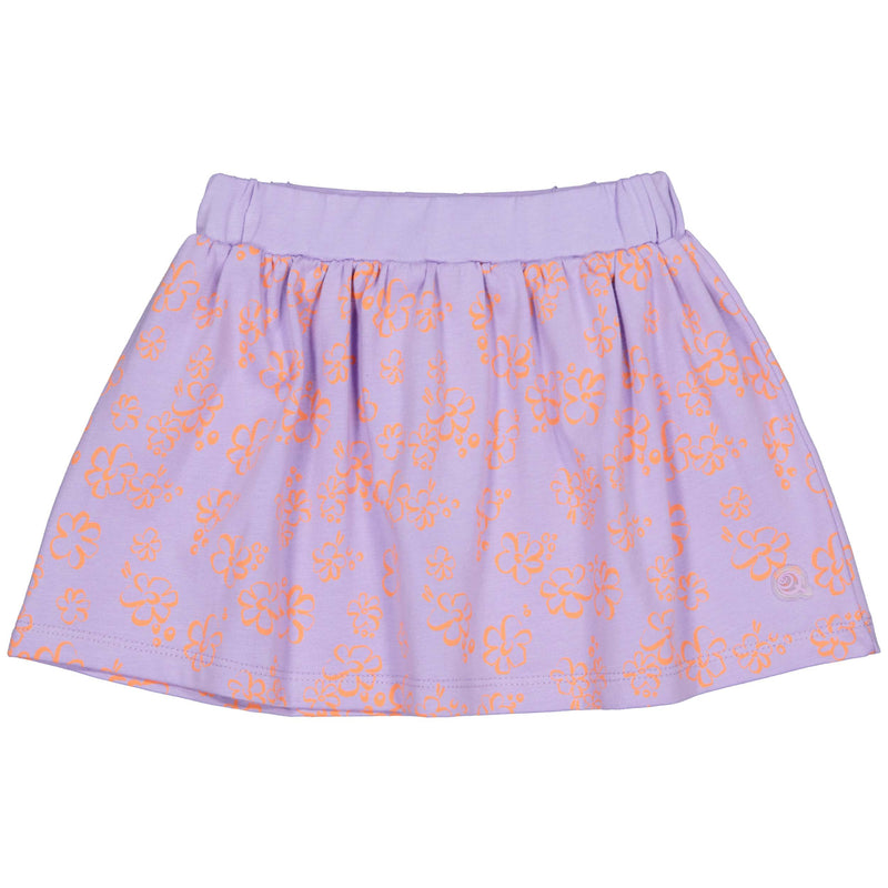 SKIRTS | AOP Purple Flower