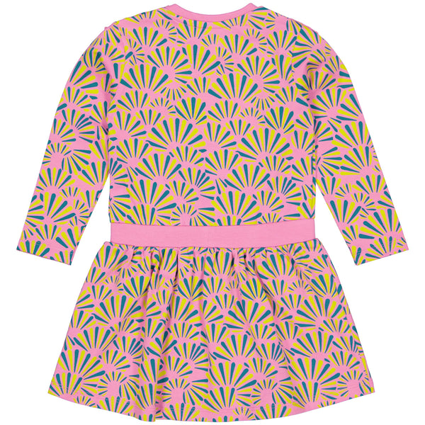 DRESS | AOP Pink Leaves