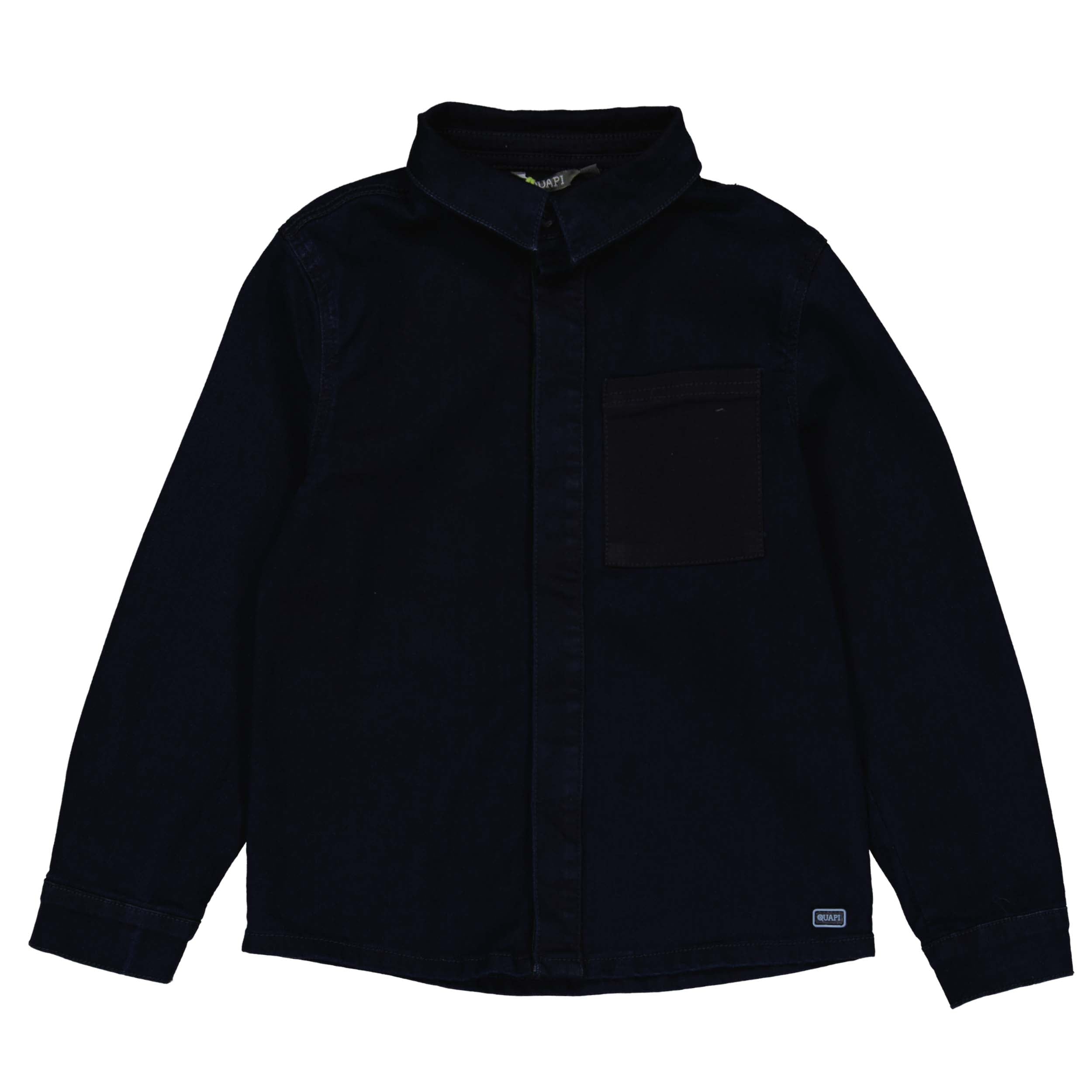 Blouse donkerblauw denim | Dark Blue Denim