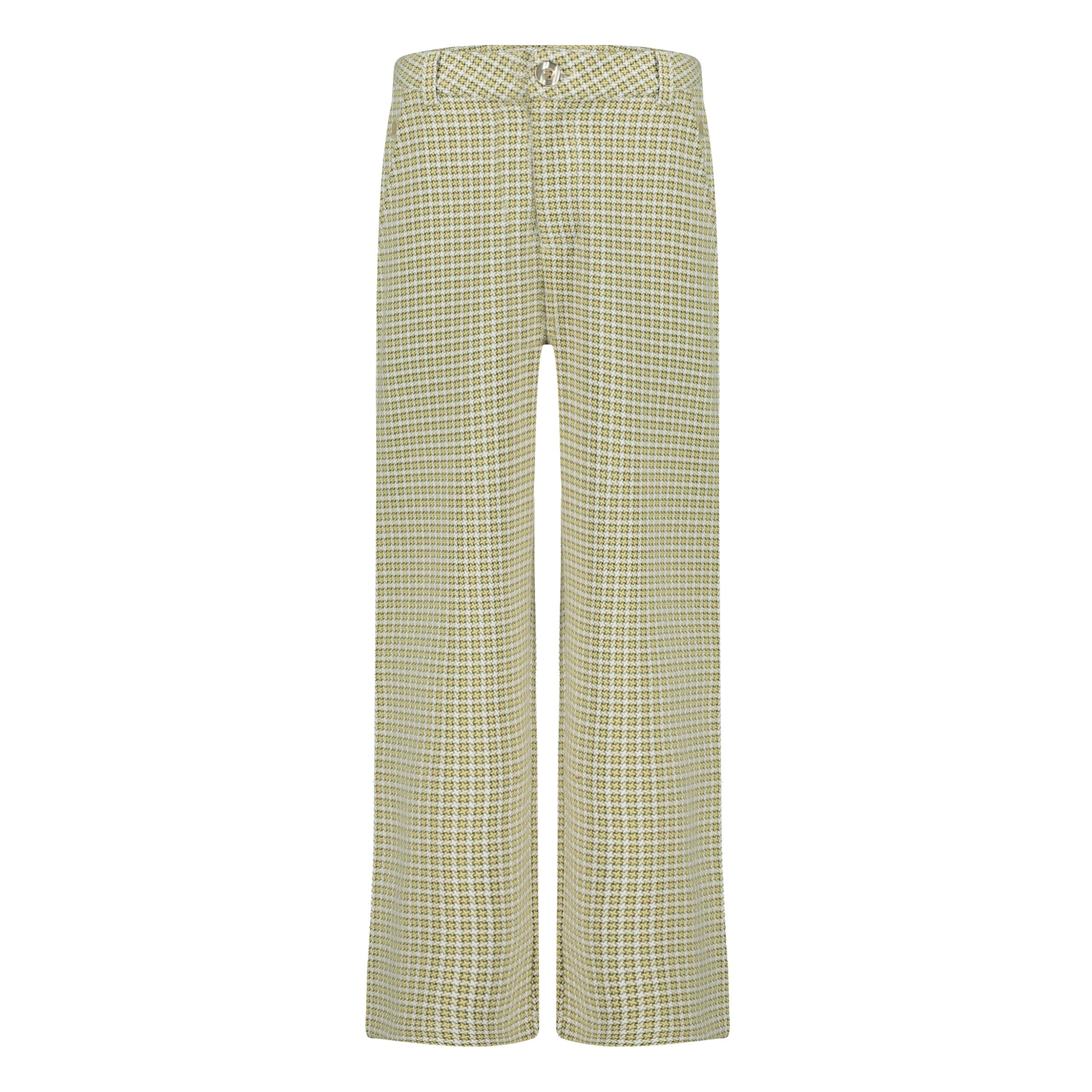 Broek met ruit | Soft Green