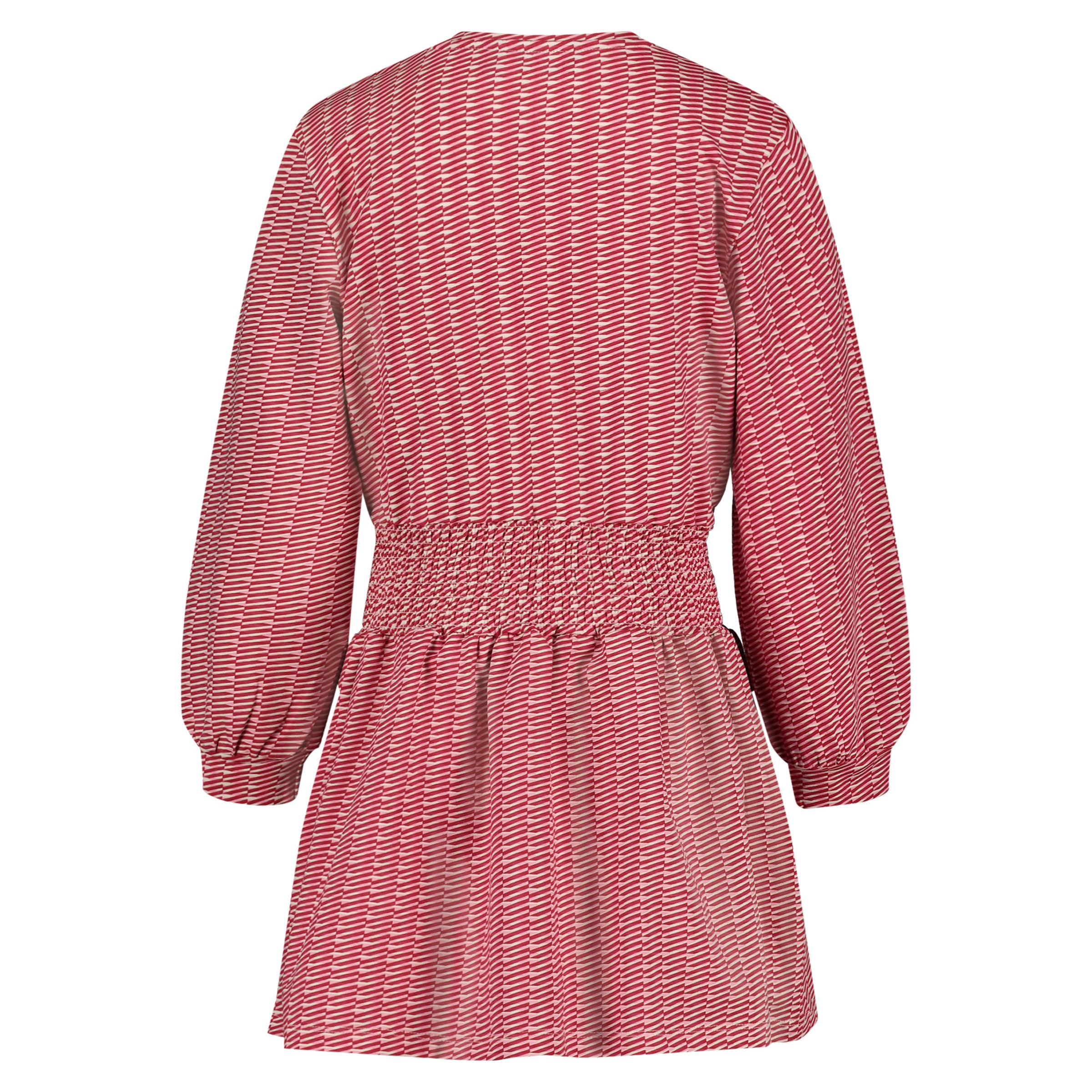 Jurk rood gestreept | AOP Red Stripe