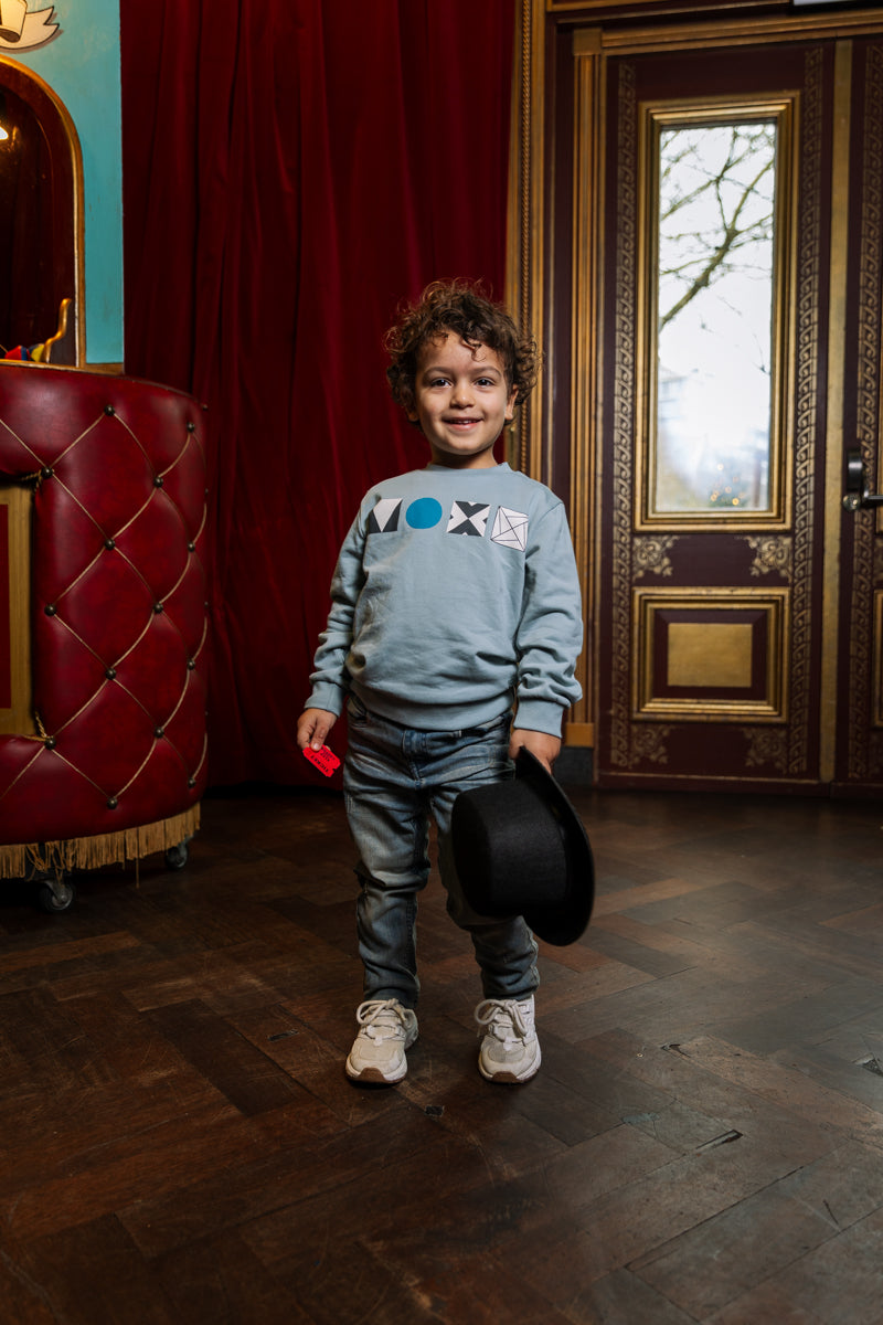 Sweater blauwgrijs | Blue Grey