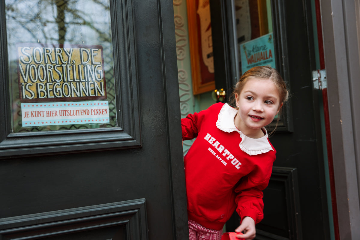 Sweater rood | Cherry Red