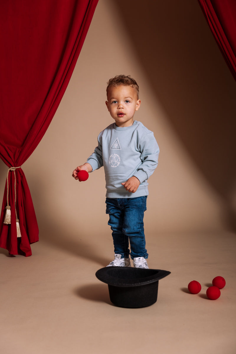 Sweater blauwgrijs | Blue Grey