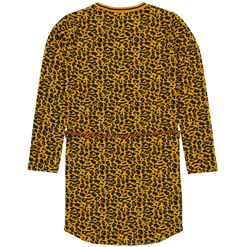 DRESS | AOP Yellow Animal