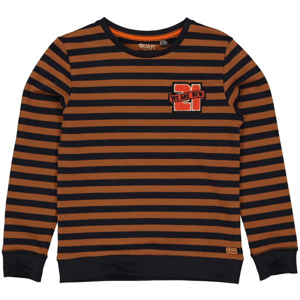 SWEATER | AOP Brown Stripe