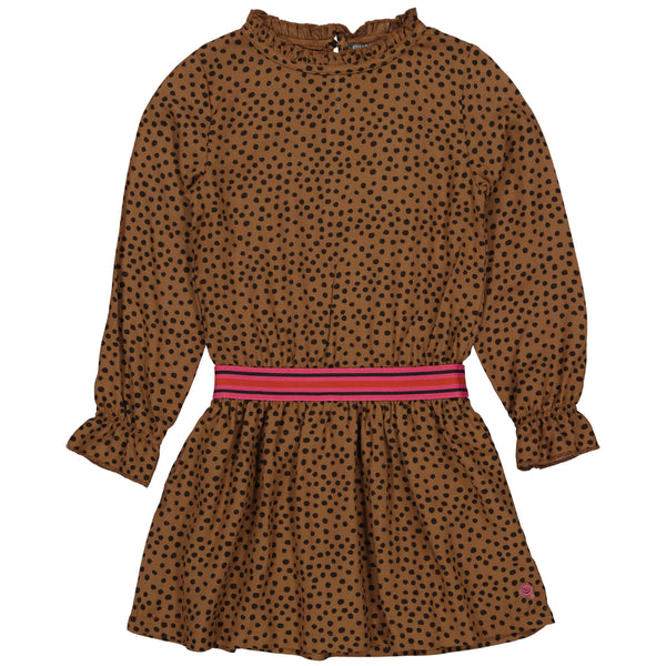 DRESS | AOP Brown Dot