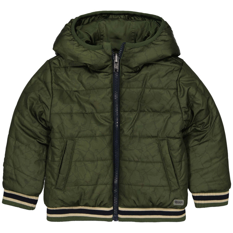 JACKET | AOP Green Leaves