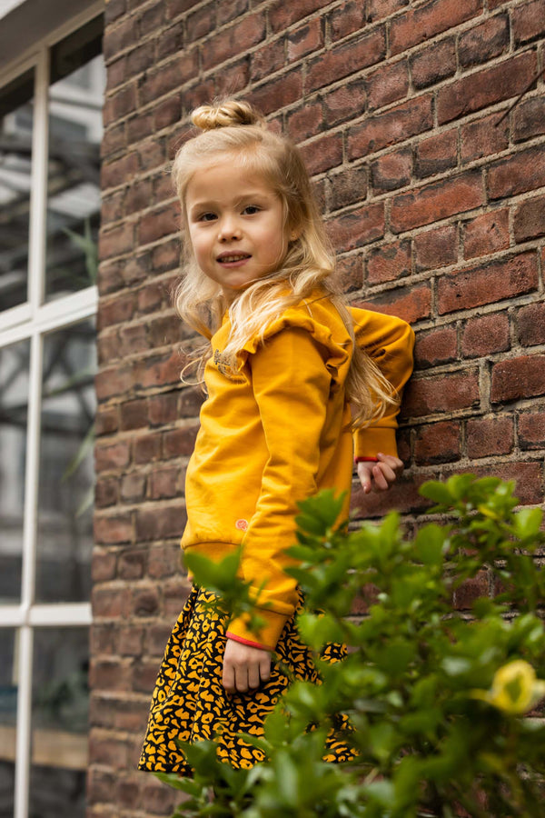 SKIRT | AOP Yellow Animal