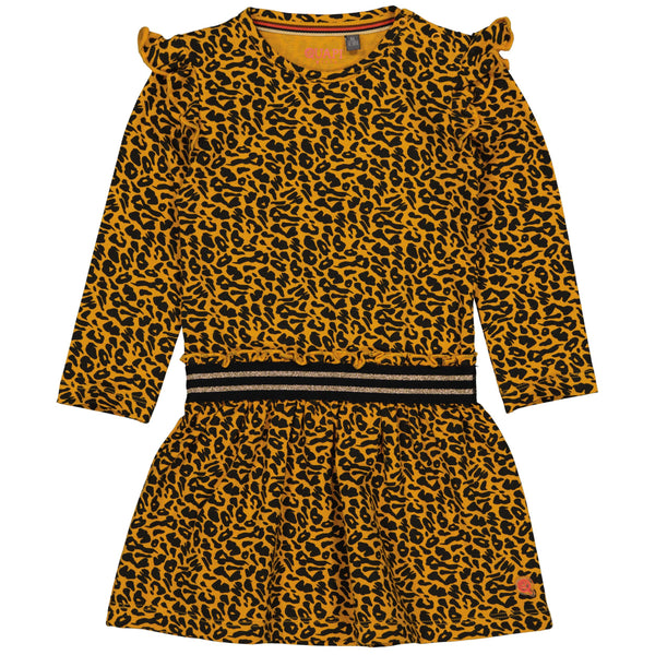 DRESS | AOP Yellow Animal