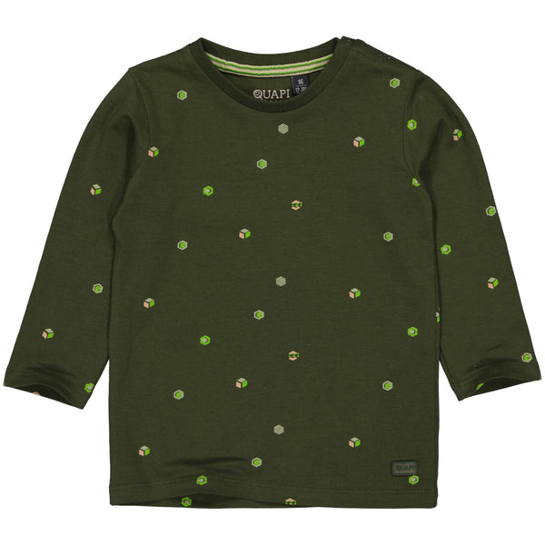 LONGSLEEVE | AOP Green Leaves