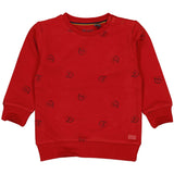 SWEATER | AOP Red Animal