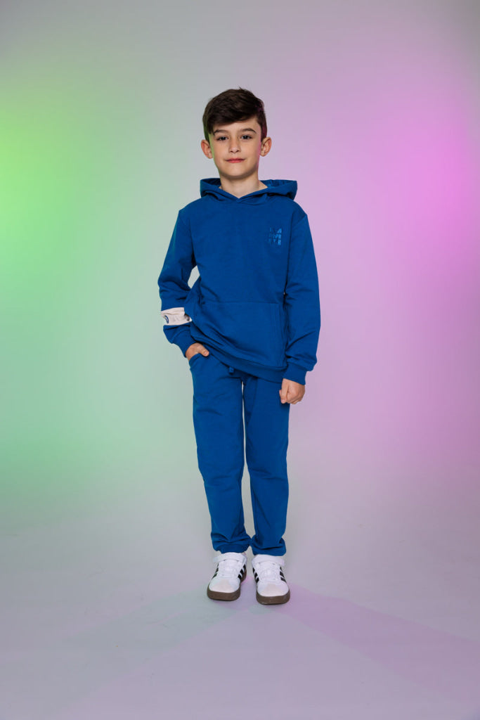 Hooded sweater blauw | Blue Sweater