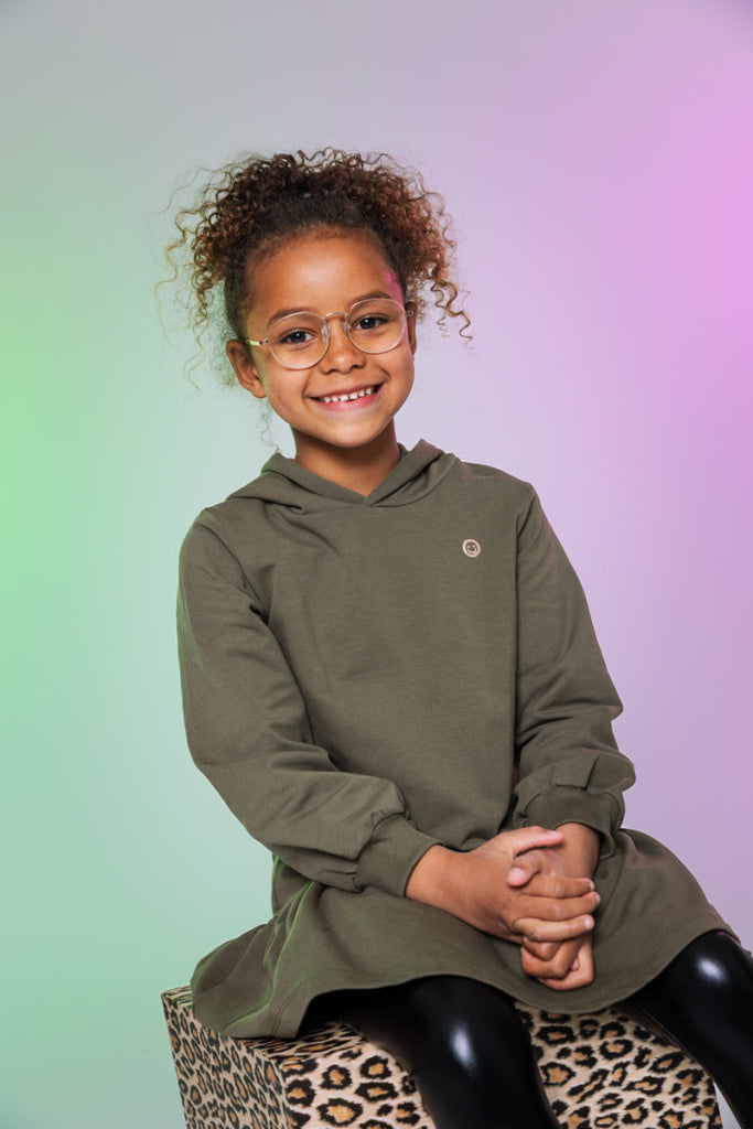 Jurk legergroen | Army Green Dress