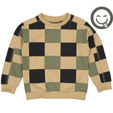 Sweater | Aop Sand Check / 80 Sweater