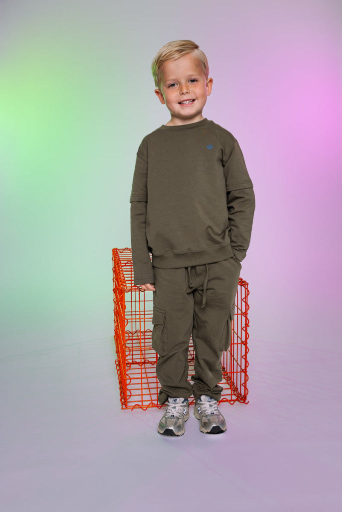 Sweater legergroen | Army Green Sweater