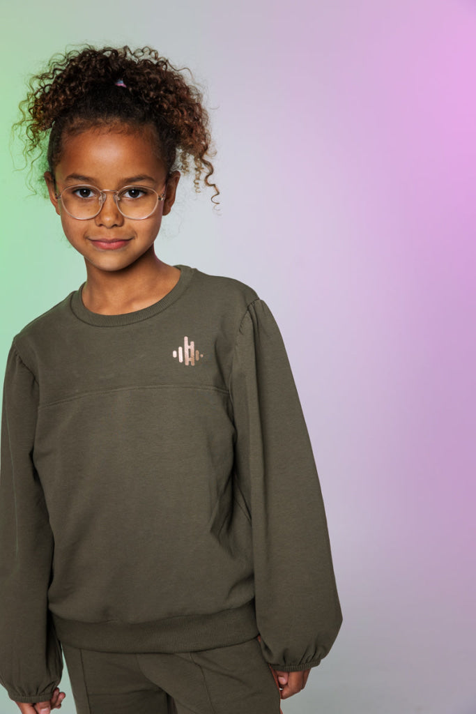 Sweater legergroen | Army Green Sweater